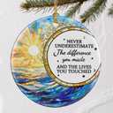 5 x Christmas Ornaments, Going Away, Goodbye, Farewell Gifts for Coworkers - Retirement, Coworker Leaving Gifts for Women, Men - Leaving Job, Moving Away Presents for Friends, Boss, Work Bestie - Design A