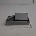 Stainless Steel Sink Caddy, Sponge Holder for Kitchen Sink with Brush Holder & Dishcloth Rack, Rustproof Sink Organizer Countertop, Soap Dispenser Kitchen Organizers Storage Essentials (Gray)