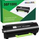 56F1000 Toner Cartridge Replacement for Lexmark MS321 MS321dn MS521dn MS621dn MS421 MS421dw MX321 MX421 MX522 MX622 MX622adhe MX521 MX521de MX521ade Toner