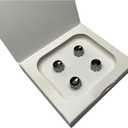 BMW Genuine M Logo Wheel Tire Valve Stem Cap Set