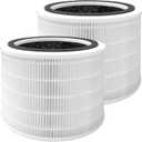 Core 200S HEPA Filter Replacement, Compatible with LEVOIT Core 200S Core 200S-P Smart WiFi Air Purifier, Fit for Levoit Core 200s Replacement Filter, 3-in-1 High-Efficiency Activated Carbon, 2 Pack