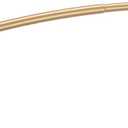 Moen Triva Bronzed Gold Adjustable 48 to 72-Inch Curved Shower Curtain Rod, CSR2169BZG