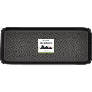 Matace 1 Pack Rubber Large Boot Tray for Entryway,Long Shoe Tray,Slim Boot Mat for Indoor and Outdoor Use, 16x40 in (Pack of 1)