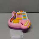 Kids Guitar 2 in 1 Musical Instruments for Kid - Fun Piano Toddler Toy & Electric Guitars | Explore Creativity | Unleash Children's Talent, The Best Music Toys for 2-4 Year Old Boys & Girls! (Pink)
