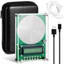 Relaxweex Adjustable Schumann Sine Wave Resonance Generator Ultra Low Frequency Generator Sound Frequency Machine with USB and Acrylic Case(0.1hz-100khz Set)