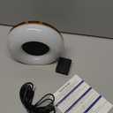 Wake Up Light Sunrise Alarm Clock for Bedroom Sunrise Sunset Simulation 23 Natural Sounds 13 Colors Night Light Dual Alarms and Snooze Sleep Aid for Heavy Sleepers Kids Adults (Wood Grain)