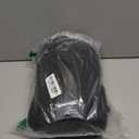 Aukee Memory Foam Car Neck Pillow Soft Leather Headrest for Driving Home Office Black (1PC)