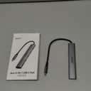 Acer 5 in 1 USB C Hub with 4K HDMI, 100W Power Delivery, 3 USB A Data Ports, USB C to HDMI Multiport Adapter for Laptop, PC, Tablet, MacBook Air, iPad Air, iMac, iPhone 15/16 Pro/Pro Max