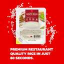 IRIS Instant White Rice (10 Pack), Ultra Premium Japanese Short Grain Sushi Sticky Rice, Microwave for 80 seconds (1.2 Minutes), Gluten Free Vegan, Grown Polished and Packed in Japan