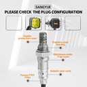 2X Oxygen Sensor for 2009-2011 Chevrolet Aveo AVEO5 1.6L; 2009-2010Pontiac G3 1.6L Upstream +Downstream
