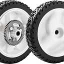 105-3036 Rear Drive Wheel Assembly 105-3024 105-3025 for Toro 22" Recycler Lawn Mower Gear Rear Wheels 20041 20066 20017 20068 20073 Recycler Self-Propelled Push Mower 8 Inch, 2 Pack