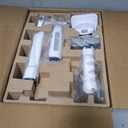 oneisall Dog Grooming Vacuum, Pet Grooming Vacuum with Clipper Nail Grinder, 1.5L Dust Cup Dog deshedding Brush with 7 Tools for Shedding Pet Hair, Home Cleaning(Blue)