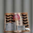 ALICROWN Fuzzy Eyelashes False Lashes Natural Wispy Fake Eyelashes Full Mink Lashes C Curly Strip Lashes Pack 12 Pairs