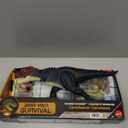 Mattel Jurassic World Dinosaur Action Figure, Running & Biting Carnotaurus with Roar Sounds, Charge N Chomp, Digital Play