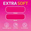 35 pcs Premium Tape  Painless Removal, Skin-Friendly & Residue-Free, Discreet Hold,  Versatile Adhesive Tape (Pink)