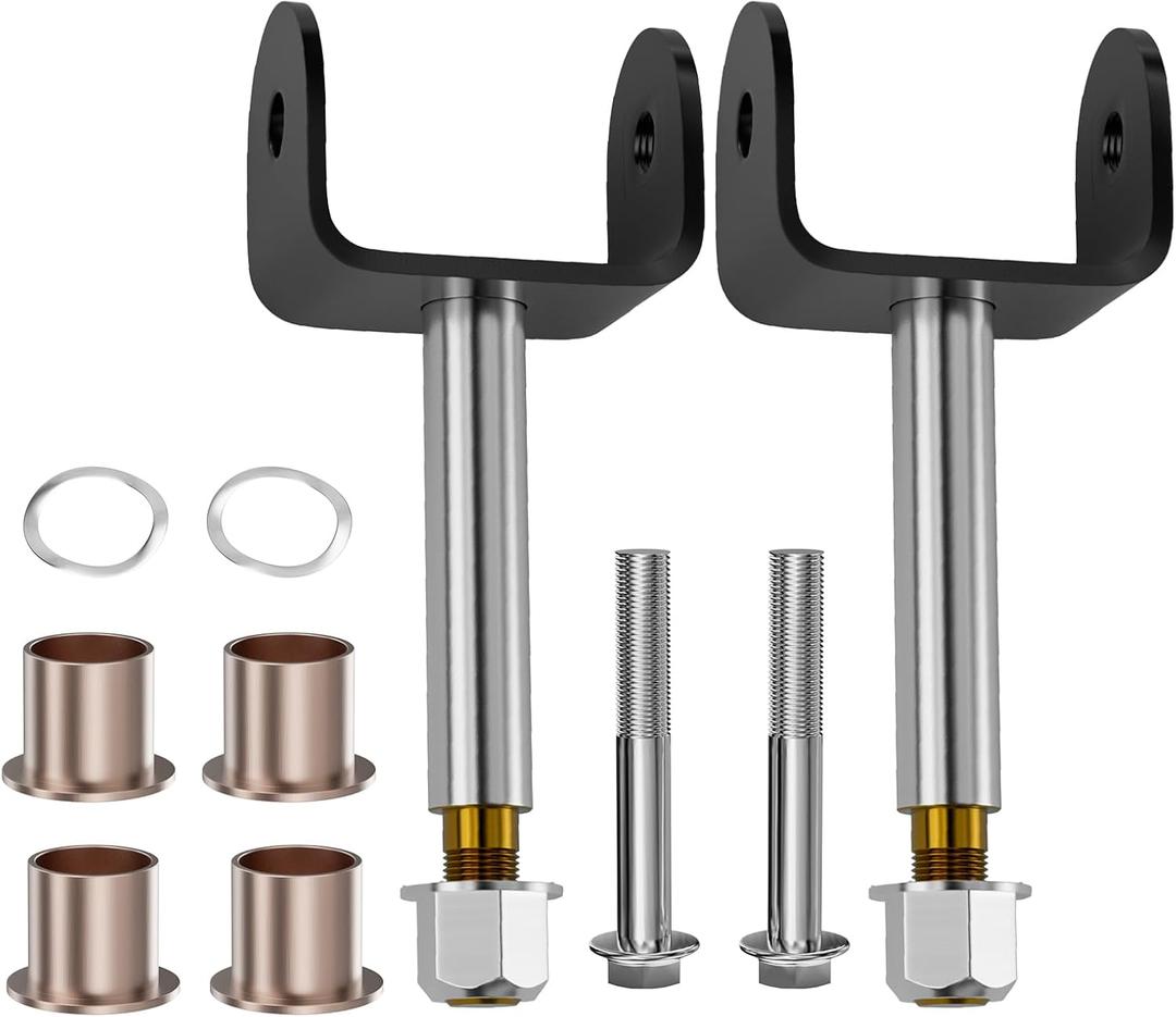 Panglong Front End King Pin Repair Kit, Club Car Front End Parts Suitable for 2004-UP Precedent Gas & Electric Golf Carts OEM #102287201, 103638601, 102288201, 102288401