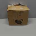 Electric Heater for Indoor Use, 1500W Quick Heating Portable Garage Heater with 90 Adjustable Angle, Space Warmer Suitable for Greenhouse Garage Tent Indoor Outdoor (Black,1 Pcs)