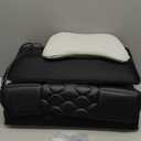 Massage Mat, Detachable Neck Massager, Full Body Vibration Heating, Massage Pad with 10 Vibrating Motors and 9 Speed Settings for Home Office Use, Gift for Men Women Parents Christmas,Black