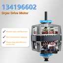 134196601 134196602 Dryer Motor Replacement by BAY Direct for Electrolux Frigidaire Compatible Part Number 134196600 134196601 134196602 AP6783327 PS12584805 4838828