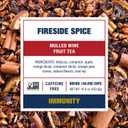 Tiesta Tea Fireside Spice Mulled Wine Herbal Tea Loose Leaf Tea Blend 16oz (EXP 04/23/26)