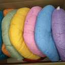 Fumete 8 Pcs 16 Inch Round Floor Cushions for Kids and Toddlers, Flexible Seating Classroom Furniture Floor Pillow for Home, Daycare, Preschool, Yoga and Meditation (Lovely), 16 x 16 x 2.6 inches