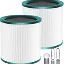 TP01 HEPA Replacement Filter Compatible with Dyson Tower Purifier Pure Cool Link TP01, TP02, TP03, AM11, BP01 Models, Compare to Part 968126-03, 2 Pack