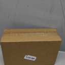 Tea Bag Organizer Wood Black, 4 Compartments Tea Bag Holder, Large Capacity Sugar Packet and Coffee Station Organizer, Tea Bags Caddy Drawer Storage Container for Countertop