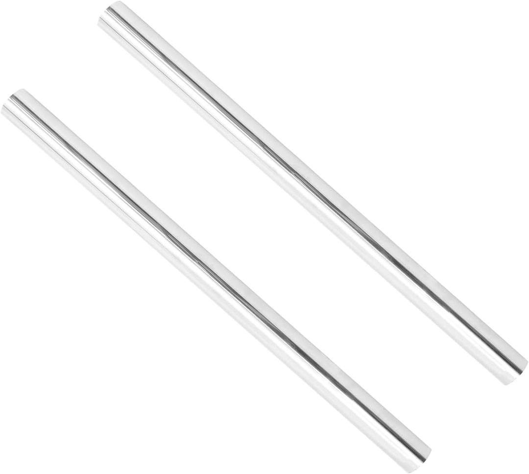 2PCS 3 Inch Straight DIY Custom Mandrel Exhaust Pipe Universal Tube Pipe, 30 Inch Length, 3'' OD Mandrel Straight Pipe, T304 Stainless Steel