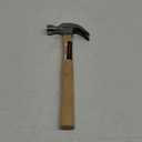 16-Ounce Claw Hammer - Basic Hand Tool for DIY and Woodworking with Natural Wood Anti-Vibration Handle and Drop-Forged Steel Head by Stalwart