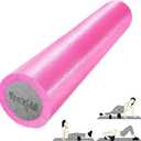 Yes4All High-Density EPP Round Back Roller Foam, Exercise Foam Roller for Yoga, Pilates & Stretching - 36 inch