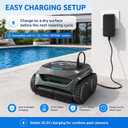 25.2V Quick Charger Replacement for Wybot Cordless Robotic Pool Vacuum C1 C2 C2B OS7010C, AC/DC Power Supply Adapter Plug