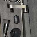 Kitchen Faucet with Pull Down Sprayer, Glass Rinser, Brushed Nickel