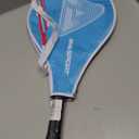 Kids Tennis Racket for Boys & Girls Aged 2-12 - Multi-Color & Style Youth Tennis Racket for Beginner, Includes 420D Nylon Shoulder Strap Bag (Blue-Graffiti)