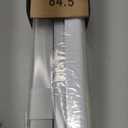 LazBlinds No-Drill Cordless Zebra Blinds - Dual Layer Light Filtering & Room Darkening, Free-Stop Lift, Easy Install, Day & Night Privacy with Valance for Window 33.5" W x 72" H, White