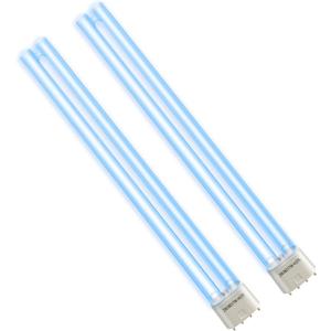 2PC UV Light Tube Ozone Sanitizer Bulb Ultraviolet Lamp Quartz Type 38W