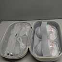 Momcozy Breast Pump Hands Free Mobile Style | M6, Wearable Breastfeeding Pump Ideal Rhythm for More Milk, DoubleFit Flange More Fit & Discreet with 3 Modes & 9 Levels, 24mm - 2 Pack Quill Gray