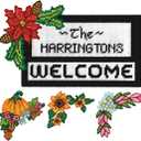 Seasonal Welcome Plastic Canvas Wall Dcor Kit