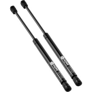 C1608584 14Inch 60Lb Gas Struts for Leer/A.R.E/Snugtop Truck Cap Rear Window, 14" Gas Shocks Replacement for Pickup Canopy Topper Camper Shell Back Side Winow/Door, 2 PCS by IAQWE