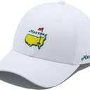 2024 Golf Hat Tournament Hat for Men & Women, Pattern Outdoor Trucker Caddy Ball Cap,Compatible with Golf Merchandise Apparel (One Size, White)