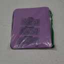 Light Wisteria Solid Color Card Binder 4 Pockets, 400 Pockets Trading Card Binder Removable Card Albums Card Holder for Games, Sports, Football, Baseball Cards