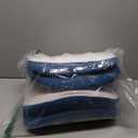 Cervical Neck Pillow - Ergonomic Memory Foam Contour Pillows for Side, Back & Stomach Sleepers, Cervical Pillow for Neck Support Sleeping with Breathable Cover (Grey&Blue)