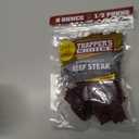 Old Trapper, Trapper’s Choice Kippered Steak, Old-Fashioned Flavor, Eight-Ounce Individual Package, Savory Steak Pieces, 10 Grams of Protein and 70 Calories per Serving (Pack of One) (EXP 08/13/27)