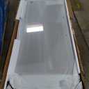 Findepot Frameless Sliding Shower Door 56-60 in W x 75 in H,Frameless Shower Door with 5/16" (8mm) Clear Tempered Glass,Silent Soft-Close Design,Brushed Gold