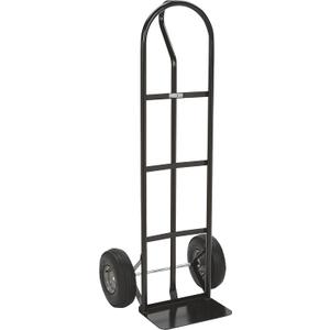 Ironton Steel Pneumatic Hand Truck Dolly - 600-Lb. Capacity, 10in. Tires, Powder-Coat Finish