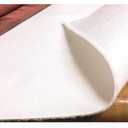 Yourtablecloth Deluxe Cushioned Heavy Duty Table Pad with Flannel Backing 52-inch Round White