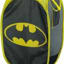 Warner Brothers Batman Pop Up Hamper with Durable Carry Handles, 21"H x 13.5"W X 13.5"L