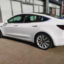 Tesla Model 3/Y Door Handle Decoration Cover 4 PCS ABS Plastic Around Scratch Guard Door Handle Protective Patch for Model 3Y2017-2023 Protection Door Handle (Matte Black)