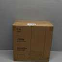 Cesun Small Bathroom Trash Can with Lid Soft Close, Step Pedal, 6 Liter / 1.6 Gallon Stainless Steel Garbage Can with Removable Inner Bucket, Anti-Fingerprint Finish (Matt Black)