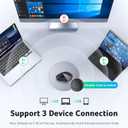 acer Ergonomic Mouse Wireless with Side Scroll Wheel, Bluetooth Mouse for Laptop(BT5.2+2.4GHz), Office Vertical Computer Mice, Small to Medium Sized Hands Ergo Mice, 8 Buttons for PC, MacBook Neo