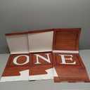 One Boxes for 1st Birthday Wood Grain, One Balloon Box, Baby Girl First Birthday Decorations, 1st Birthday Party Supplies Boy, 1 Year Anniversary Decorations Photoshoot Props Backdrop. (Wood Grain)